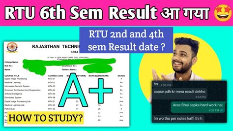 rtu result 4 sem.